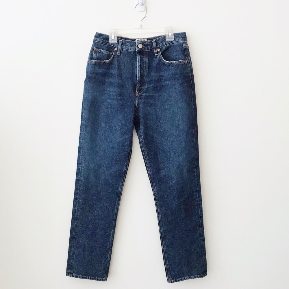 AGOLDE Remy High Rise Fit Jeans in Wink